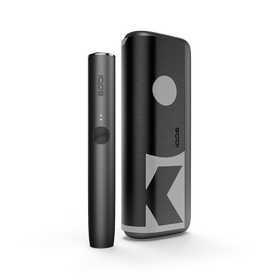 IQOS ILUMA PRIME x kolor Charger Wrap, Black, large